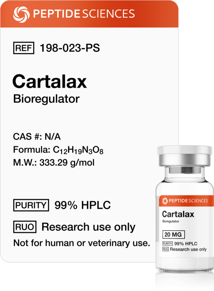 cartalax_peptide.png Cartalax 20mg (Bioregulator) - Image 1