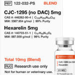 CJC-1295 (no DAC), Hexarelin 10mg (Blend)