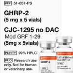 GHRP-2 (5mg x 5) and CJC-1295 no DAC (5mg x 5)