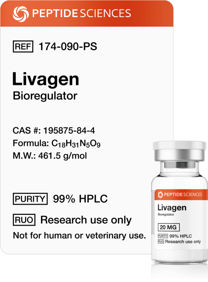 livagen_peptide.png Buy Livagen Peptide 20mg - Official Peptide Sciences