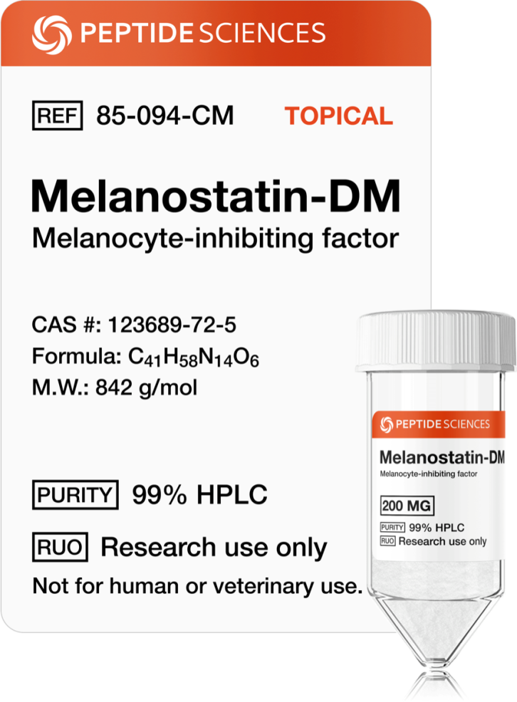 melanostatin-dm_peptide.png Melanostatin DM 200mg (Topical) - Image 1