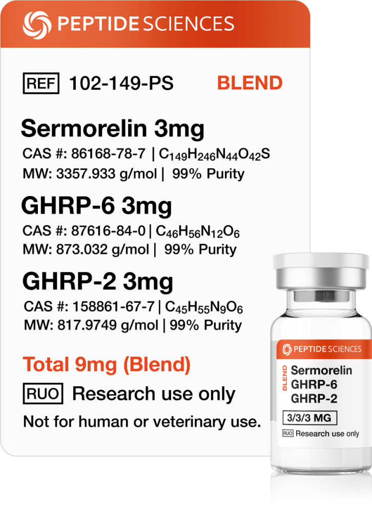 sermorelin_ghrp-6_ghrp-2_peptide_blend.png Sermorelin, GHRP-6, GHRP-2 9mg (Blend) - Image 1