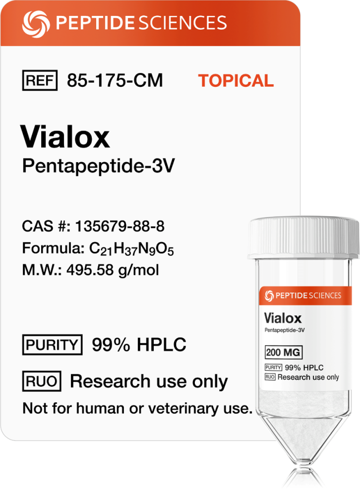 vialox_peptide.png Vialox (Pentapeptide-3V) 200mg (Topical) - Image 1