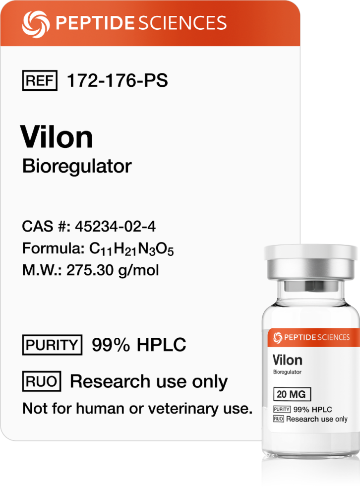 vilon_peptide.png Vilon 20mg (Bioregulator) - Image 1