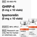 GHRP-6 (5mg x 10) Ipamorelin (5mg x 10)