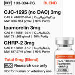 CJC-1295 (No DAC), Ipamorelin, GHRP-2 (Blend)