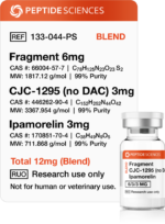 Fragment, CJC-1295 (No DAC), Ipamorelin 12mg (Blend)
